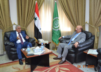 مدير عام أكساد يبحث مع سفير البحرين تطوير التعاون الزراعي