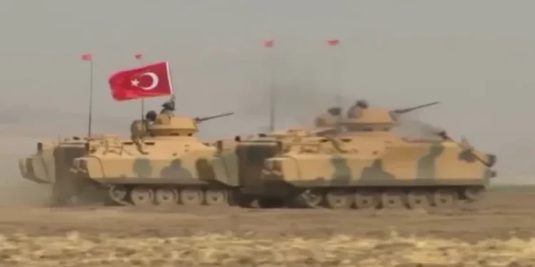 الجيش السوري يستهدف قاعدة تركية بصاروخ موجه