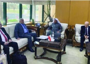 بحث آفاق التعاون بين المركز العربي لدراسات المناطق الجافة والاراضي القاحلة (اكساد) والهيئة العامة لشؤون الزراعة والثروة السمكية الكويتية.