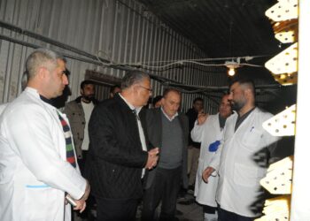 تلفزيون اخبار سوريا والعالم .. وزير الزراعة  يتفقد سير العمل بمنشأة دواجن صيدنايا ويعلن عن افتتاح دورة علفية للدواجن