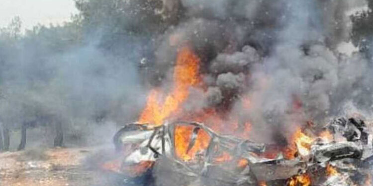 مصادر : هجوم إسرائيلي يستهدف سيارة على الحدود السورية – اللبنانية