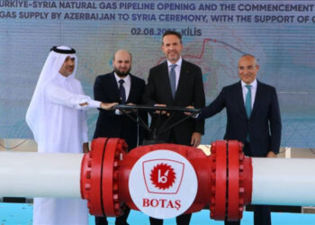 بدء توريد الغاز الأذربيجاني إلى سوريا عبر تركيا