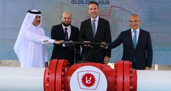 بدء توريد الغاز الأذربيجاني إلى سوريا عبر تركيا