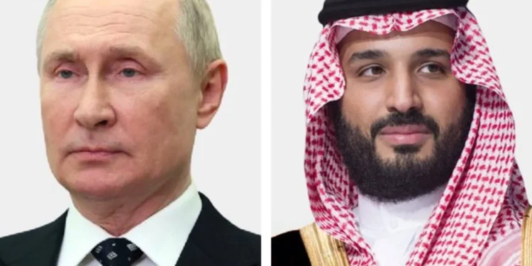 الرئيس الروسي يطلع ولي العهد السعودي على نتائج محادثاته مع ترمب