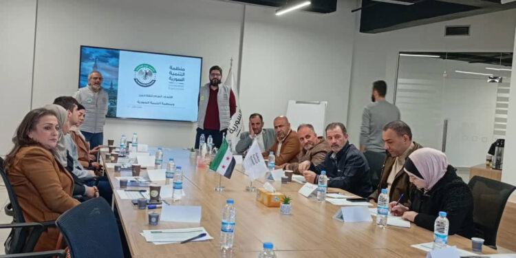 لمواجهة تحديات العمل وتوجيه الدعم..  مشاركة فاعلة لاتحاد الفلاحين بورشة عمل منظمة التنمية السورية