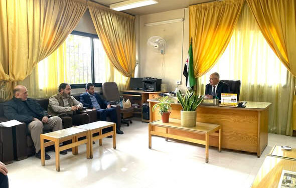 غرفة زراعة دمشق وكلية الزراعة تبحثان  دعم العملية التعليمية