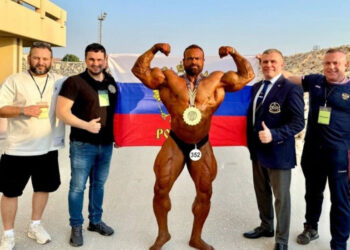 لاعب مصري يمنح روسيا 4 ذهبيات في بطولة العالم لبناء الأجسام