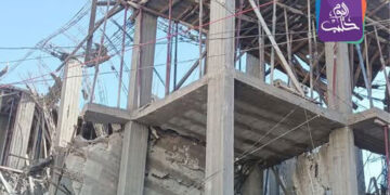 مجلس مدينة حلب يوضح أن المبنى المُنهار في حي المعادي