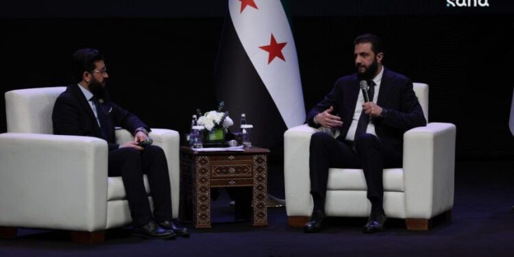 جلسة حوارية للرئيس الشرع ضمن فعاليات اليوم الثاني لمؤتمر وزارة الأوقاف