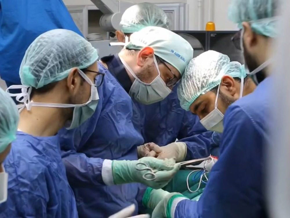 إنجاز طبي بتوقيع اطباء حلب في مشفى الرازي الحكومي ..